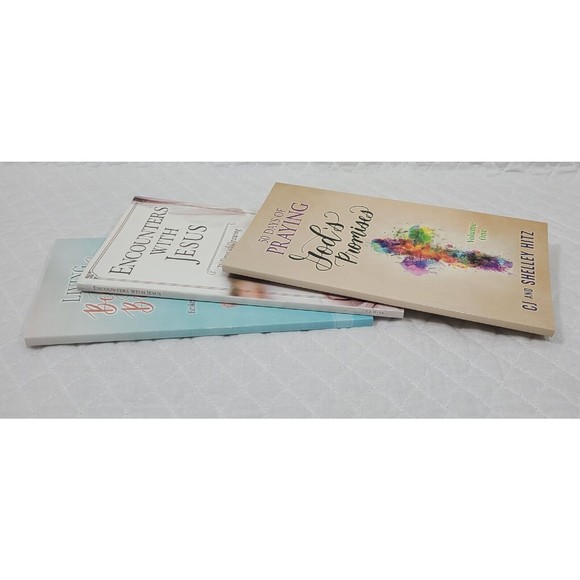 Three Book Bundle By Shelly Hitz / Devotional Prayer Encountering - Picture 2 of 15